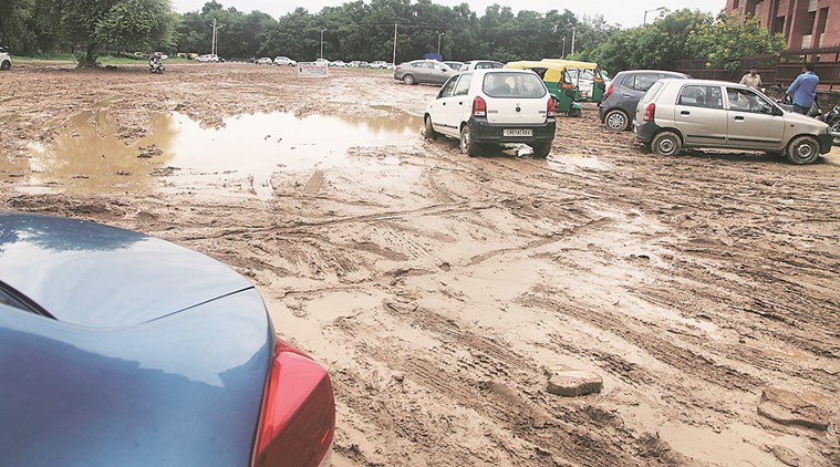 Parking rain